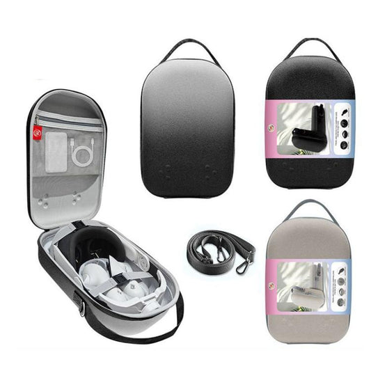 For Meta Quest 3S / 3 VR Headset JYS Storage Bag Handbag(Gray) - VR Accessories by JYS | Online Shopping UK | buy2fix