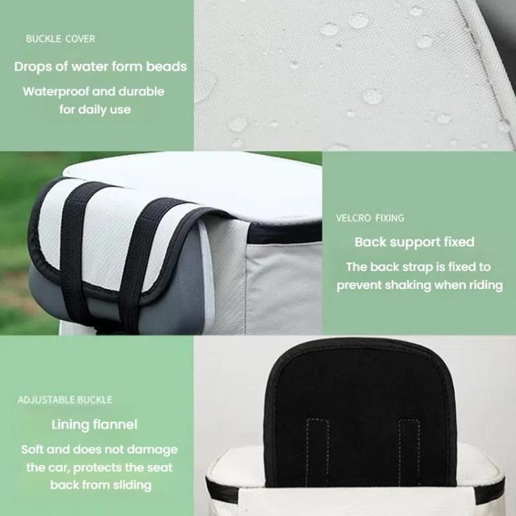 Electrical Motorcycle Waterproof Rear Backrest Hanging Bag Large Capacity Helmet Storage Bag(Black) - Bags & Luggages by buy2fix | Online Shopping UK | buy2fix