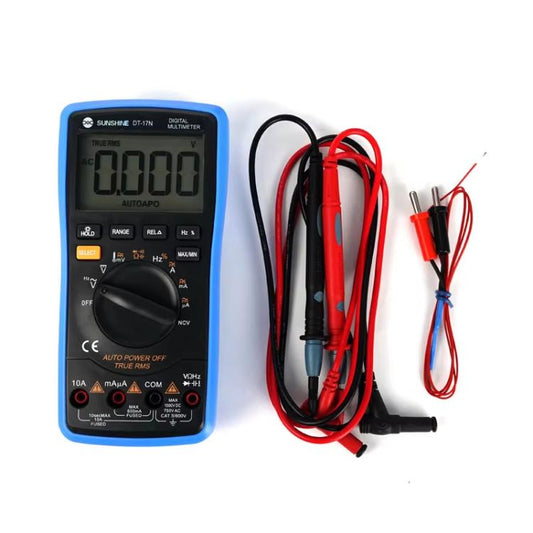 SUNSHINE DT-17N Auto Range Digital Multimeter LCD Display Tester Pen High Precision Measurement Of Capacitance Voltage Current - Digital Multimeter by SUNSHINE | Online Shopping UK | buy2fix
