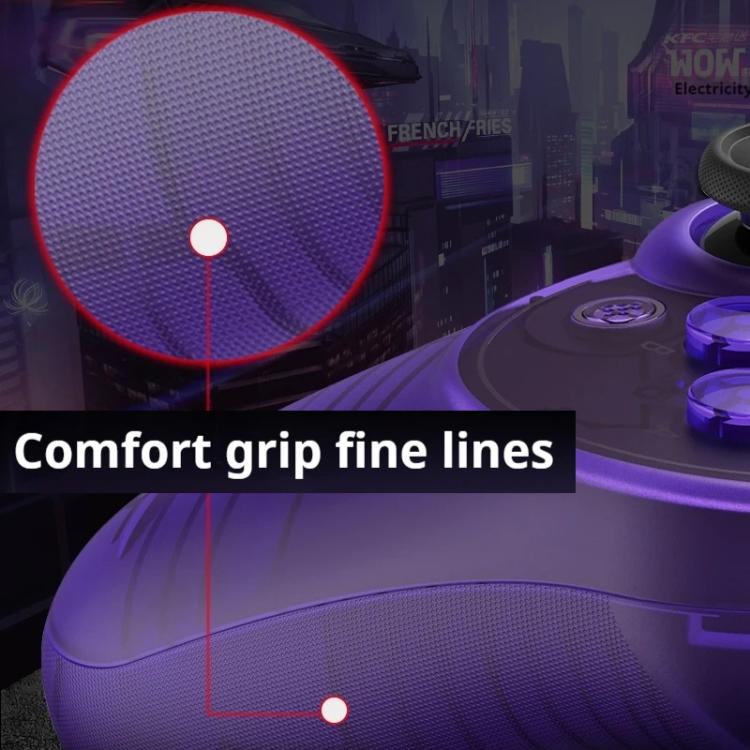 8BitDo Pro2 Retro Hall Edition Translucent Bluetooth With Back Button Multi-Platform Gamepad(Blue) - Gamepads by 8BitDo | Online Shopping UK | buy2fix