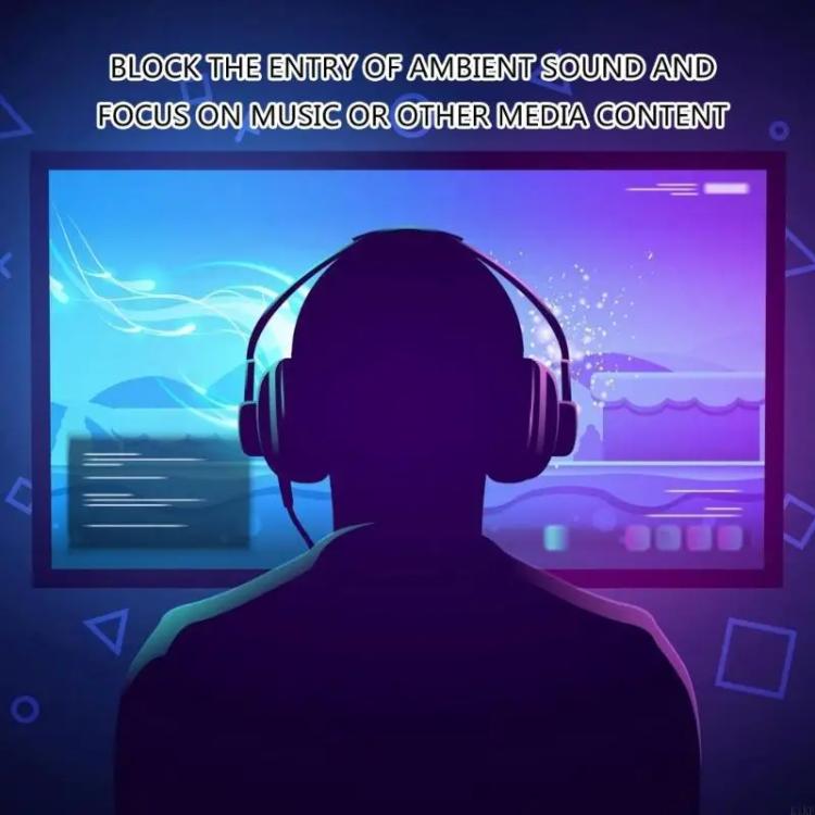 For ASUS ROG Strix Go 2.4 Headphone 1pair Ear Pads Protein Leather Earmuffs, Color: Wired Gray - Earmuff & Pad by buy2fix | Online Shopping UK | buy2fix