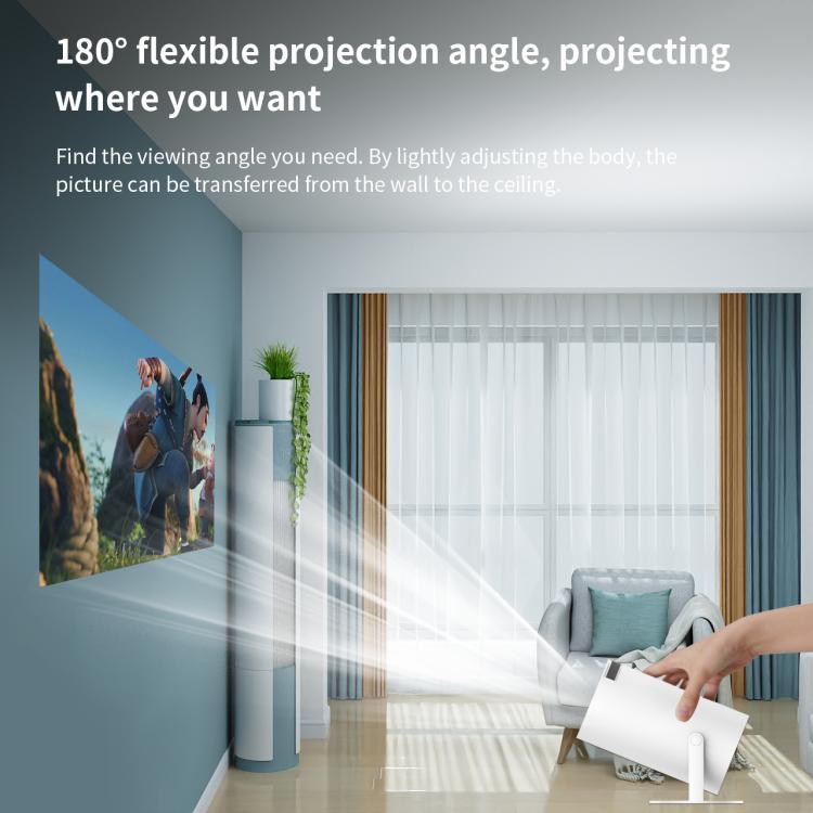 HY300 Game Projector Android 11 System With Wireless Gaming Controller 720P Home Theater(UK Plug) - Mini Projector by buy2fix | Online Shopping UK | buy2fix