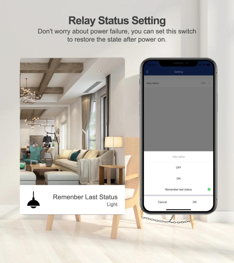 30A Tuya WiFi Smart Switch Supports Amazon ALEXA/Google HOME Voice Control - Smart Switch by buy2fix | Online Shopping UK | buy2fix