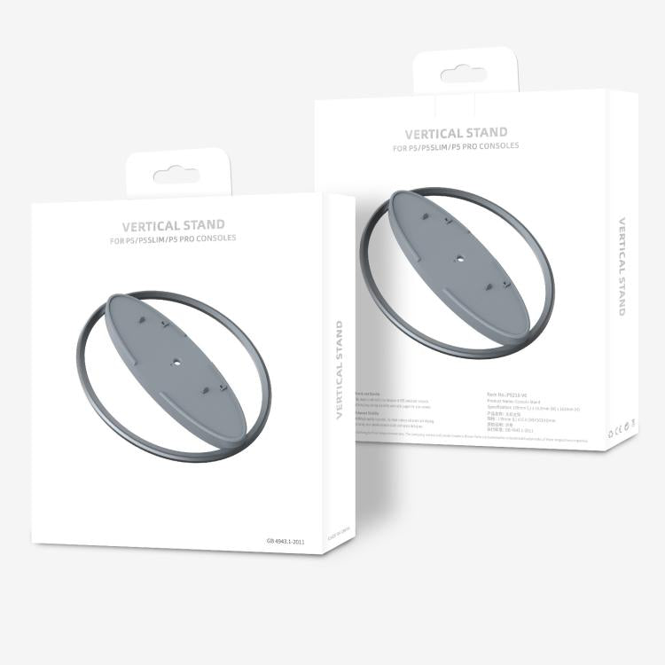 For PS5 / PS5 Slim / PS5 Pro Game Console Desktop Vertical Stand Non-Slip Base(Blue) - Holder by buy2fix | Online Shopping UK | buy2fix