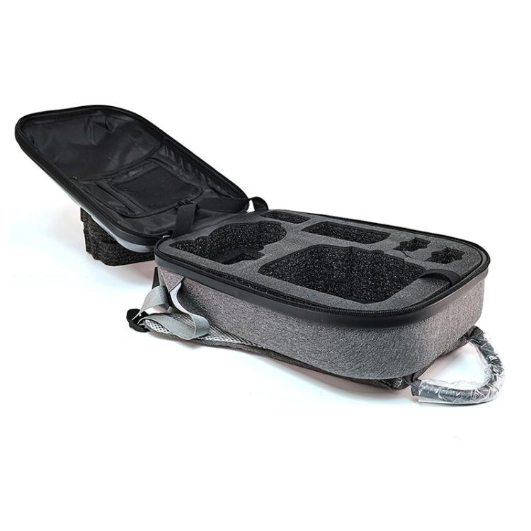 For DJI Flip Free Fly More Combo PC Hard Shell Backpack Drone Protection Box(Brushed) - Backpacks & Bags by buy2fix | Online Shopping UK | buy2fix