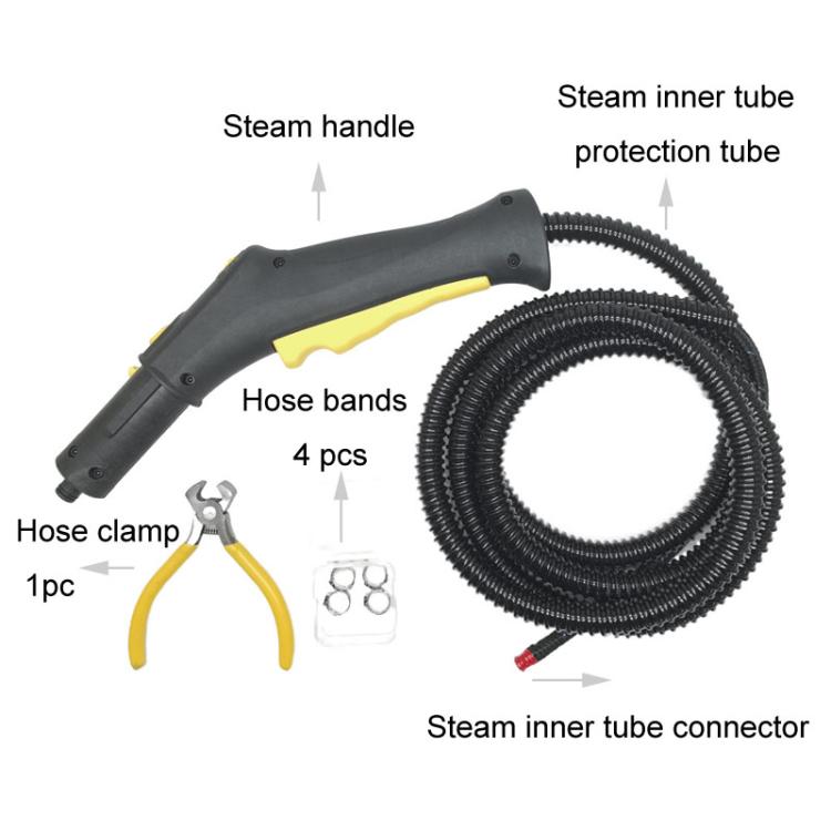 7pcs / Set For Karcher SC4 / SC2 / SC3 / CTK10 / STK20 Steam Cleaner Switch Control Handle Hose(Gray) - For Karcher Accessories by buy2fix | Online Shopping UK | buy2fix