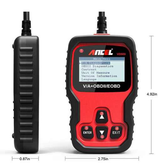 Ancel VD500 For Volkswagen / Audi / Skoda / Seat Automotive Diagnostic Scan Tool - Electronic Test by Ancel | Online Shopping UK | buy2fix