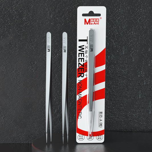MaAnt Hand-Polished Non-Magnetic Stainless Steel Tweezers(K) - Tweezers by MaAnt | Online Shopping UK | buy2fix