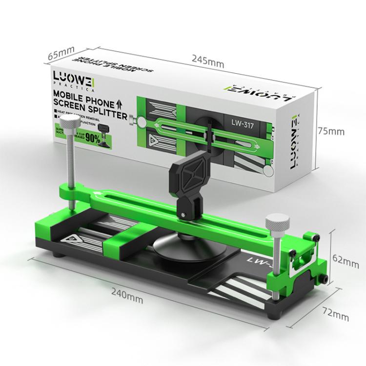 LUOWEI LW-317 Heat-free Screen Repair Assembly Separation Suction Cup Removal Removal Screen Camera Fixture - Separation Equipment by LUOWEI | Online Shopping UK | buy2fix