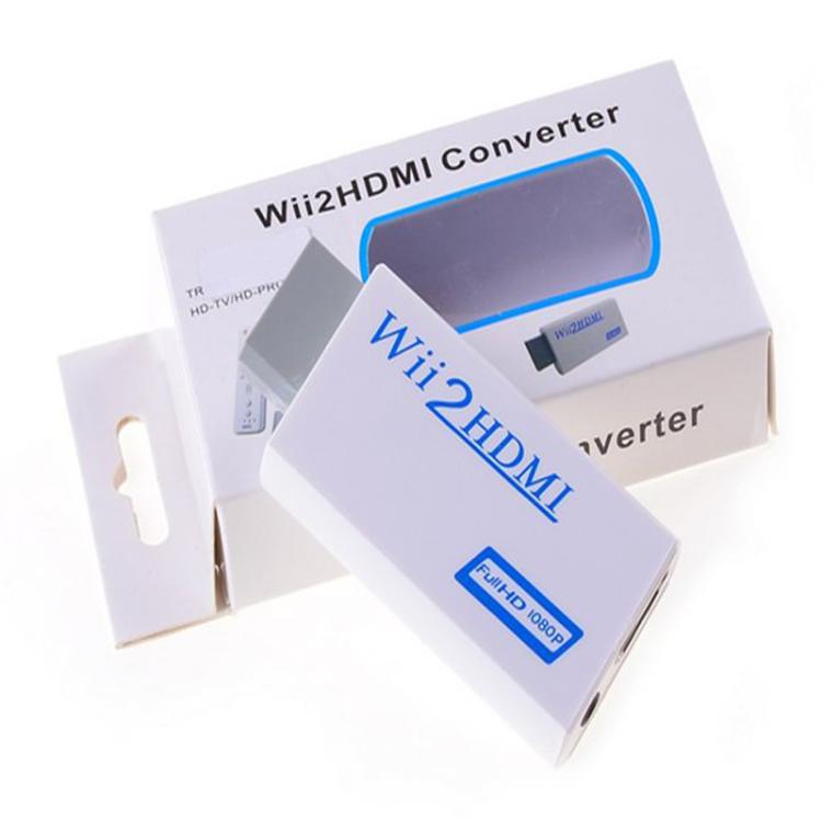 WII 2 To HDMI HD Converter(White) - Adapter by buy2fix | Online Shopping UK | buy2fix