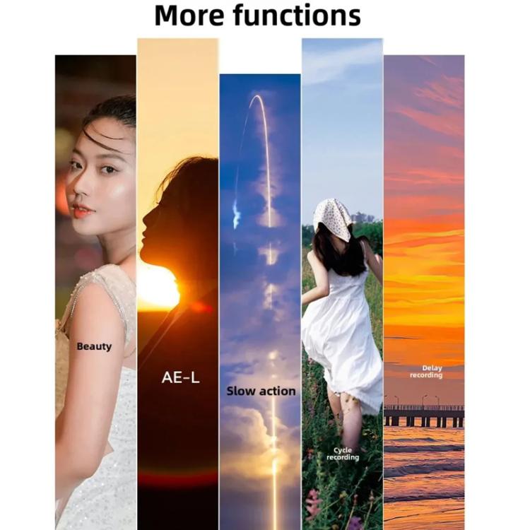 Ordro G930 8.0MP 5K CCD Digital Camera 5X Optical Zoom & Wide-Angle 3.2" Touch Screen Vlogging Camera(Black) - Video Cameras by Ordro | Online Shopping UK | buy2fix