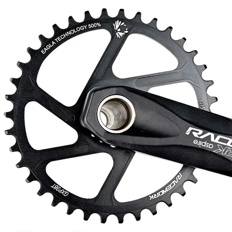 RACEWORK 7075-T6 For SRAM Mountain Bike Single Plate Round Bicycle Sprocket, Spec: 6mm 36T - Bicycle Chains & Rounds by RACEWORK | Online Shopping UK | buy2fix