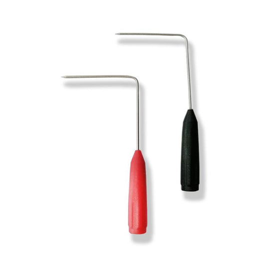 2mm Jack 90 Degree Puncture Extension Needle Multimeter Probe Universal Digital Meter Probe(Black) - Other Tester Tool by buy2fix | Online Shopping UK | buy2fix