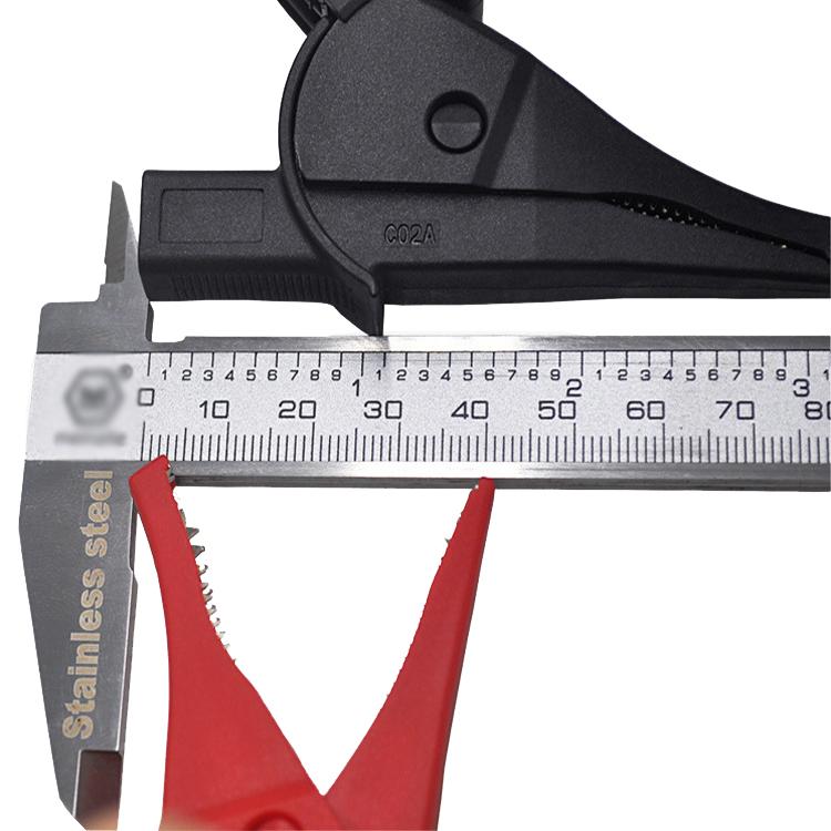 4mm Banana Jack Multimeter Crocodile Clip Insulated Capacitor Clip Test Pen Clip(Black) - Other Tester Tool by buy2fix | Online Shopping UK | buy2fix