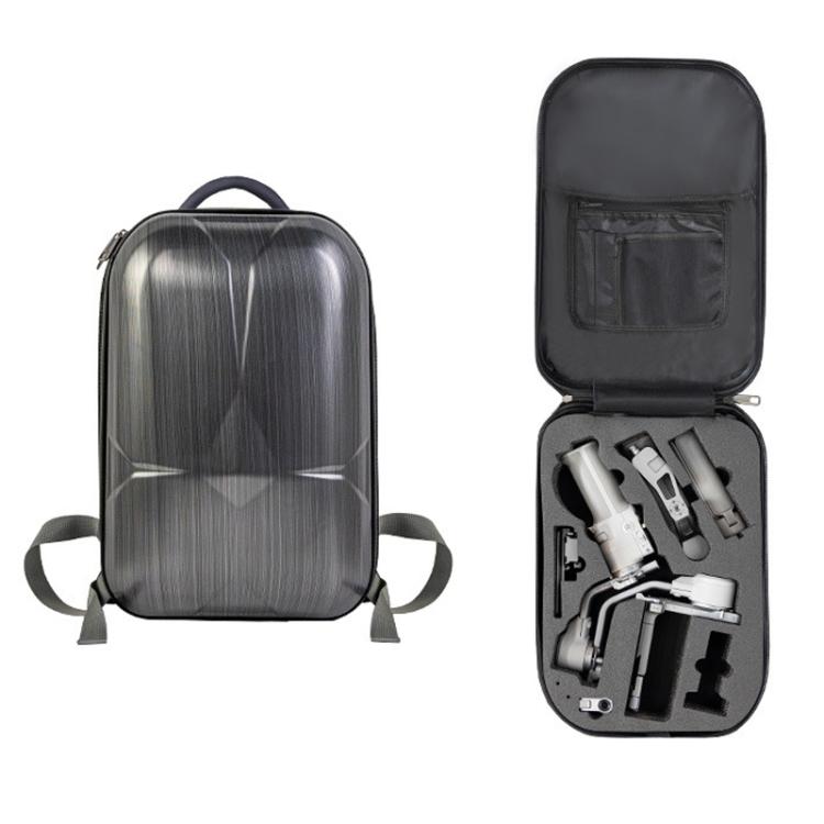 For DJI RS 4 Mini Large Capacity Waterproof Handheld Stabilizer PC Hard Shell Backpack(Carbon Fiber) - Backpacks & Bags by buy2fix | Online Shopping UK | buy2fix