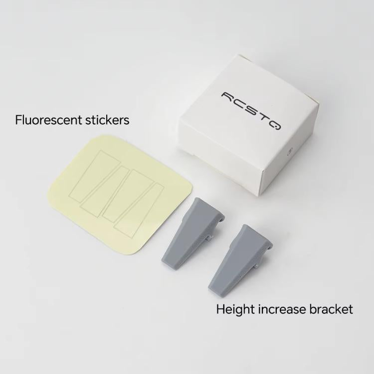 For DJI Flip RCSTQ Folding Detachable Luminous Booster Stand Drop and Scratch Resistant Protective Stand 1pair Tripods+Sticker - Other by RCSTQ | Online Shopping UK | buy2fix