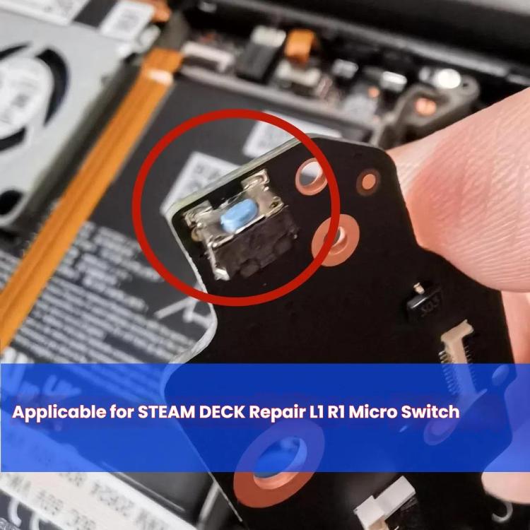 For Steam Deck 10pcs Shoulder Keys L1 R1 Microswitch(Microswitch) - Other Accessories by buy2fix | Online Shopping UK | buy2fix