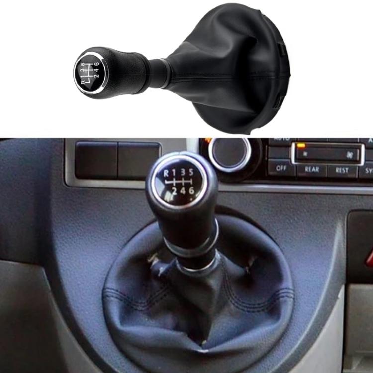 For Volkswagen Transporter T5 T6 MKV MKVI 2003-2011 Car Shifter Shift Handball Dust Cover 1T0711113(6 Speed) - Shift Knob by buy2fix | Online Shopping UK | buy2fix