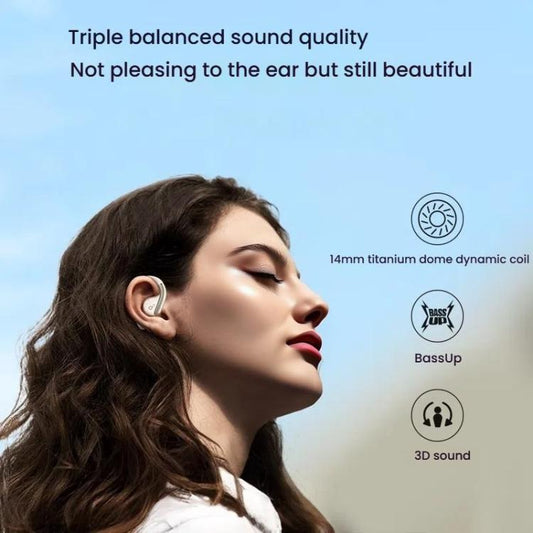 ANKER A3872 Soundcore AeroFit Open Comfort Wear Wireless Bluetooth Earphones(Black) - Bluetooth Earphone by ANKER | Online Shopping UK | buy2fix