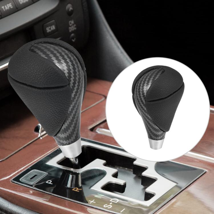 For Toyota / Lexus Thread 8mm Universal Car Auto Shift Shifter Handball, Style: Without Hole(Carbon Fiber) - Shift Knob by buy2fix | Online Shopping UK | buy2fix