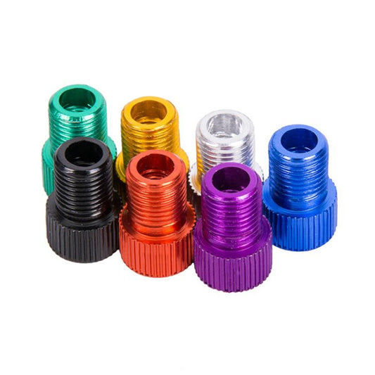 10pcs ZTTO Mountain Road Bicycle Presta To Schrader Valve Converter Kit(Black) - Tire Valve Caps by ZTTO | Online Shopping UK | buy2fix