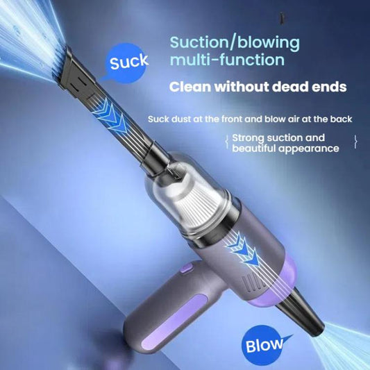 5500Pa Cordless Vacuum/Blowing Cleaner For Home & Car(Purple) - Vacuum Cleaner by buy2fix | Online Shopping UK | buy2fix