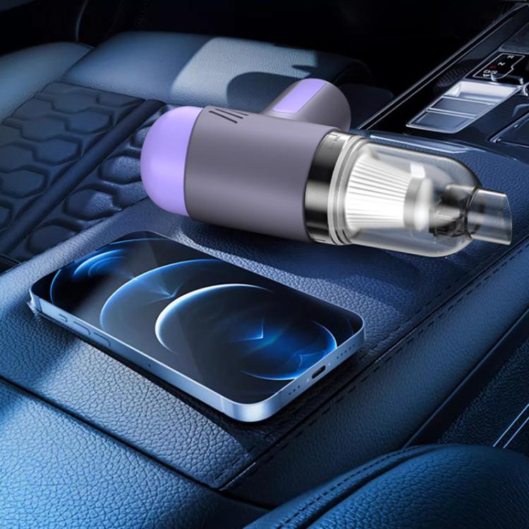 5500Pa Cordless Vacuum/Blowing Cleaner For Home & Car(Purple) - Vacuum Cleaner by buy2fix | Online Shopping UK | buy2fix
