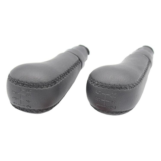 For Volvo S60 / S80 / V70 II / XC70 II Car Gear Knob Shift Hand Ball, Size: 6 Speed(Black Leather) - Shift Knob by buy2fix | Online Shopping UK | buy2fix