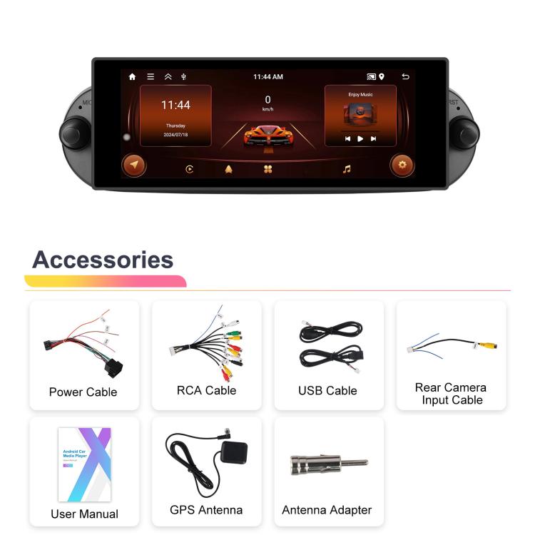 For Volkswagen Beetle 2002-2010 6.86 inch 2+64G Horizontal Screen Android Car Player, Spec: Standard - Car MP3 & MP4 & MP5 by buy2fix | Online Shopping UK | buy2fix