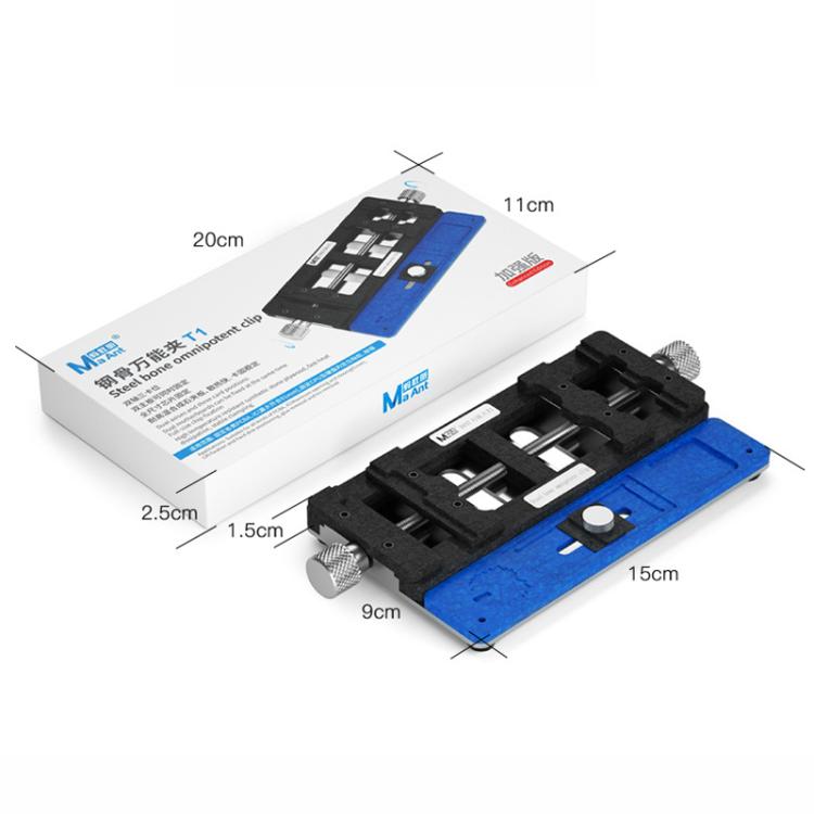MaAnt T1 Steel Bone Dual Axis Clamp Universal Clamp For Cell Phone Repair - Repair Fixture by MaAnt | Online Shopping UK | buy2fix
