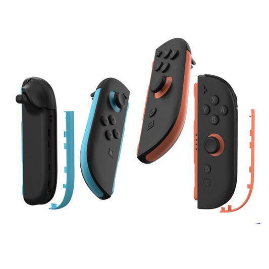 For Nintendo Switch 2 JoyCon Left and Right Handle Decorative Strips(Left Blue Right Red) - Others by buy2fix | Online Shopping UK | buy2fix
