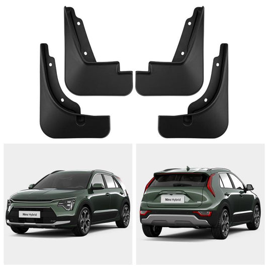 For 2023-2024 Kia Niro HEV Car Tire Soft Rubber Mudguard(Black) - Wheels Tires & Parts by buy2fix | Online Shopping UK | buy2fix
