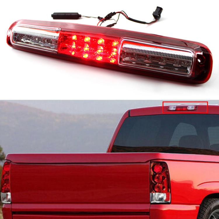 For Chevrolet Silverado 1999-2006 Car High Mount Brake Light LED Third Brake Signal Lamp OE 16525205 5978318 923240(Black White) - Brake Lights by buy2fix | Online Shopping UK | buy2fix