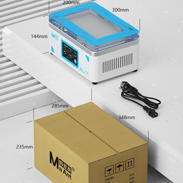 MaAnt SU7 Cell Phone Repair Curved Screen Pressing Machine Flat Panel LCD Screen Vacuum Laminating Machine, EU Plug - Defoaming Equipment by MaAnt | Online Shopping UK | buy2fix