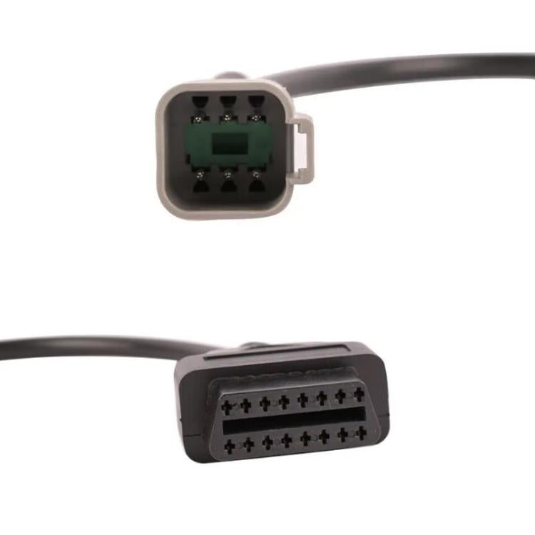 6 Pin OBD Cable For CAN-AM MOTO ATV UTV All-Terrain Vehicle(30cm) - Cables & Connectors by buy2fix | Online Shopping UK | buy2fix