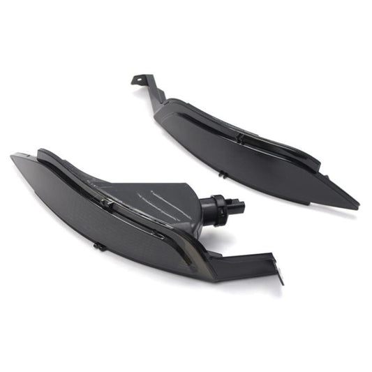 For Ford Fiesta 2009-2015 Hatchback Rear Bumper Fog Lights Tail Lamp Reflector OE 8A6115500AB, Style: Gray Left - Fog / Driving Lights by buy2fix | Online Shopping UK | buy2fix