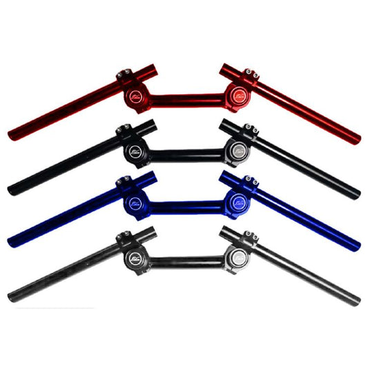 Aluminum Alloy Motorcycle Variable Diameter Handlebar Separate Faucet Handle(Red) - Grips by buy2fix | Online Shopping UK | buy2fix