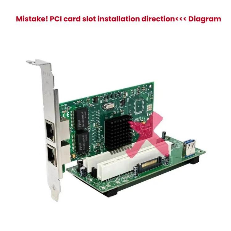 SUNWEIT ST46 PCIe X1 To 2-PCI Card Slot ASM1083 Bridge Card No Drive Plug and Play - Add-on Cards by buy2fix | Online Shopping UK | buy2fix