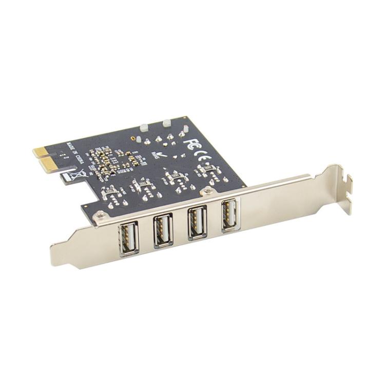 SUNWEIT ST623 PCIe x1 MCS9990 4 Ports USB2.0 Industrial Computer High Speed Expansion Card - Add-on Cards by SUNWEIT | Online Shopping UK | buy2fix