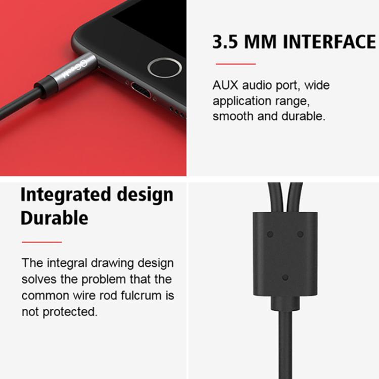 QGeeM 2RCA to 3.5mm Jack Audio Cable Gold-Plated Stereo Aux Cord for Home Theater, DVD Player,Hi-Fi Systems 5m - Aux Cable by QGeeM | Online Shopping UK | buy2fix