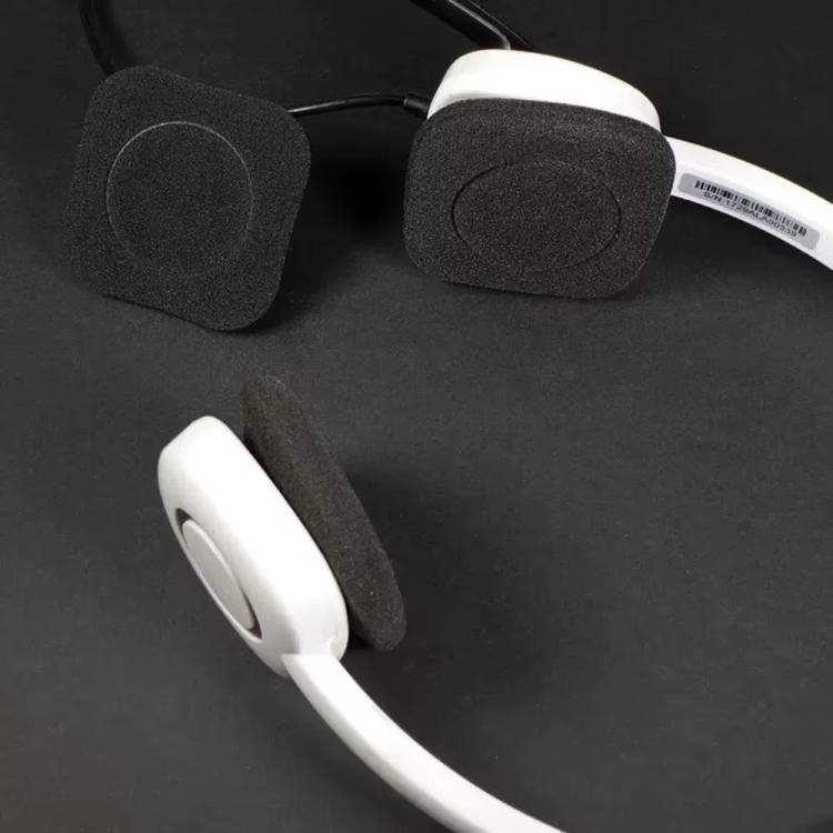 4pcs /Pack Foam Ear Pads For Logitech H150 / H130 / H250 Headphones(Black) - Earmuff & Pad by buy2fix | Online Shopping UK | buy2fix