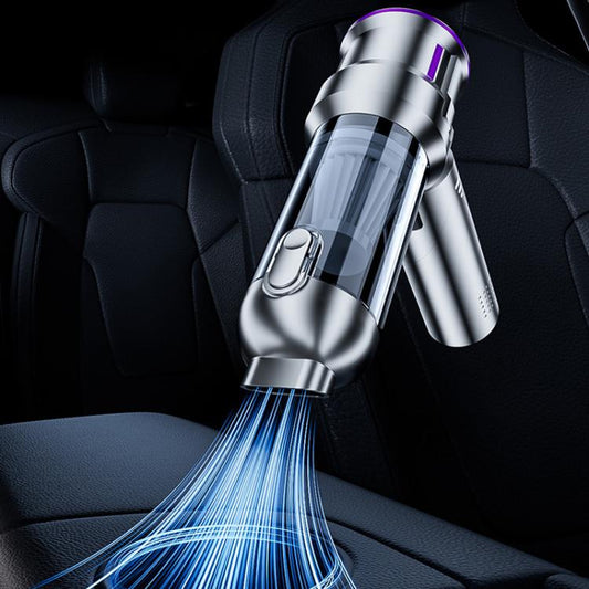 SUITU ST-6691Plus Car Cordless Powerful Brushless Vacuum Cleaner(Silver Purple) - Vacuum Cleaner by SUITU | Online Shopping UK | buy2fix