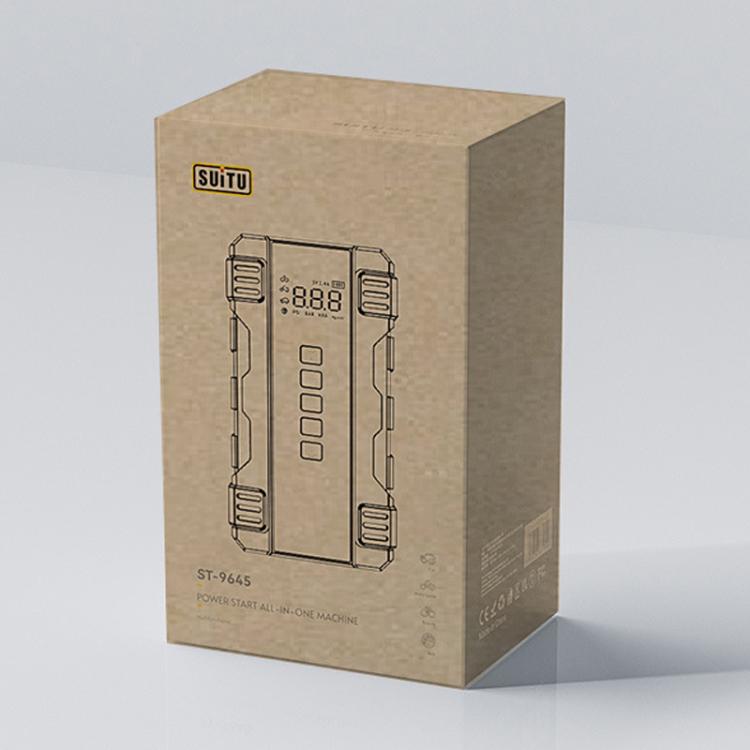 SUITU ST-9645 Car Universal Emergency Starter(Black Yellow) - Inflatable Pump by SUITU | Online Shopping UK | buy2fix