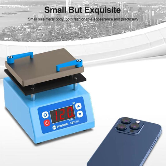 SUNSHINE LS2 MINI Mobile Phone Repair Non-Standard Motherboard Heating Table Supports Layered Bonding Tin Plating Degumming, EU Plug - Separation Equipment by SUNSHINE | Online Shopping UK | buy2fix
