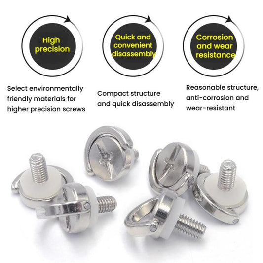 TF3425 2pcs M4 Quick Release Screw Camera Drone Shoulder Strap Lanyard Screw - by buy2fix | Online Shopping UK | buy2fix