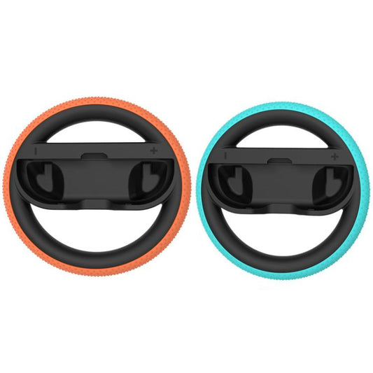 For Nintendo Switch 2 Joy-Con 1pair Steering Wheel Grip With Anti-slip Particles - Others by buy2fix | Online Shopping UK | buy2fix
