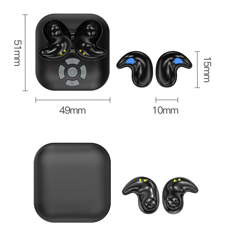 Bluetooth Sleep Earphones Video Like Remote Control E-book Page Turner(Purple) - Bluetooth Earphone by buy2fix | Online Shopping UK | buy2fix