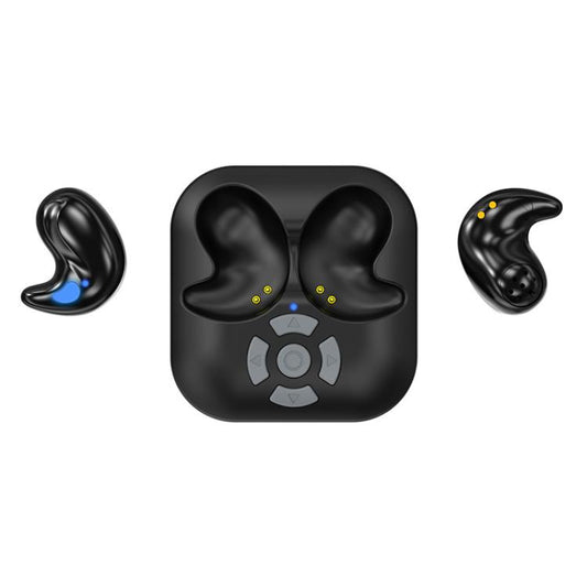 Bluetooth Sleep Earphones Video Like Remote Control E-book Page Turner(Black) - Bluetooth Earphone by buy2fix | Online Shopping UK | buy2fix