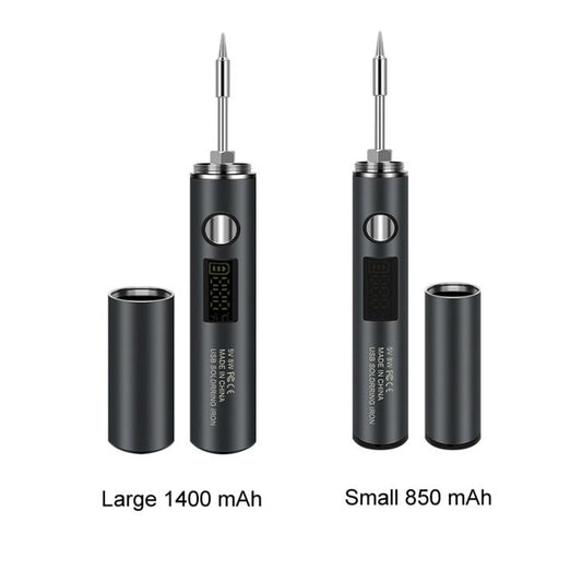 Mini USB Portable Wireless Digital Display Soldering Iron, Specification: Large 1400 mAh - Electric Soldering Iron by buy2fix | Online Shopping UK | buy2fix