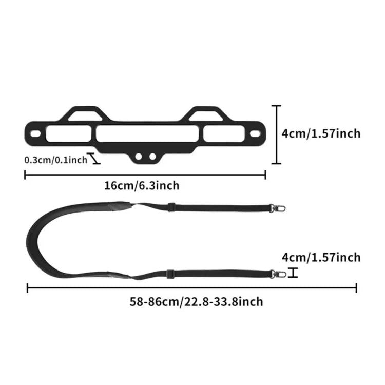 For DJI RC Pro 2 Remote Controller CQT Strap Buckle Holder Aluminum Alloy Hook Only Buckle - Others by CQT | Online Shopping UK | buy2fix